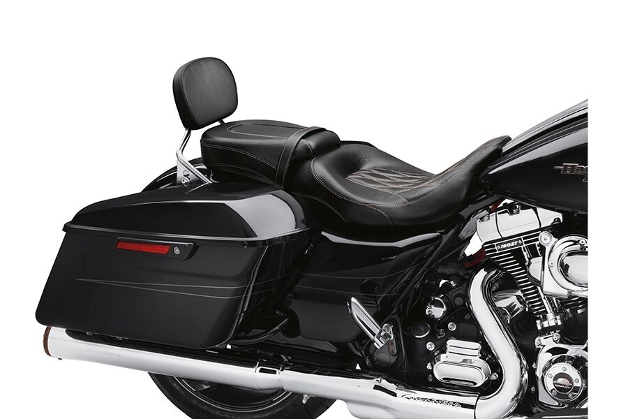 LOW PROFILE SOZIUSSITZ BLACK DIAMOND 52400140 Harley Davidson