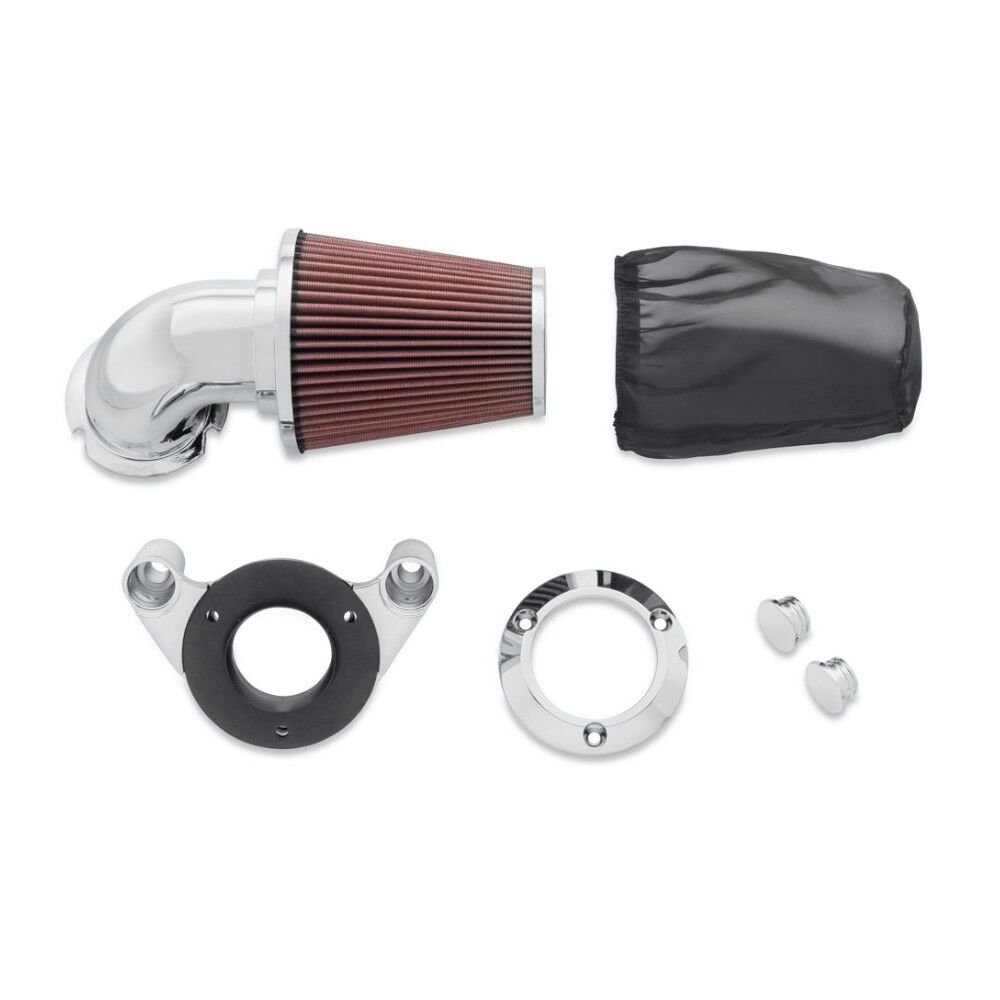 Harley Davidson Screamin Eagle Heavy Breather Performance Luftfilter Kit Chrom C