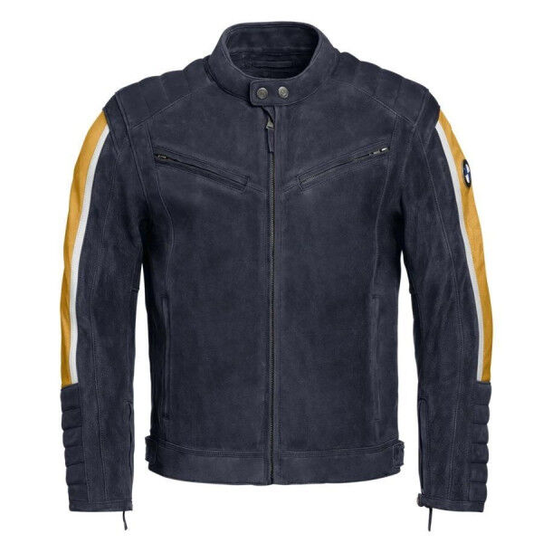 BMW Herren Jacke Schwabing Blau/Gelb