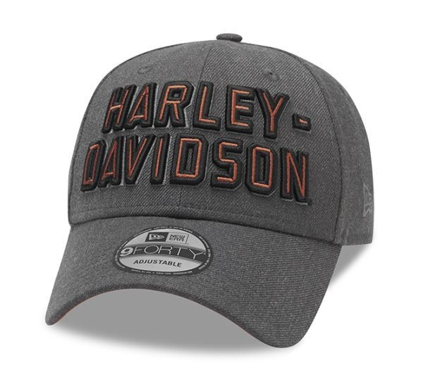 Harley Davidson Herren Embroidered Graphic 9FORTY® Cap Anthrazit 99420-20VM