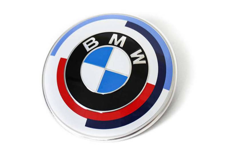 BMW Emblem 50 Jahre M Heckklappe (82mm) | BMW