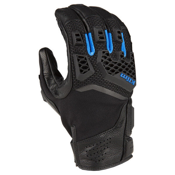 Klim Motorrad Handschuh Baja S4 Schwarz Kinetik Blau