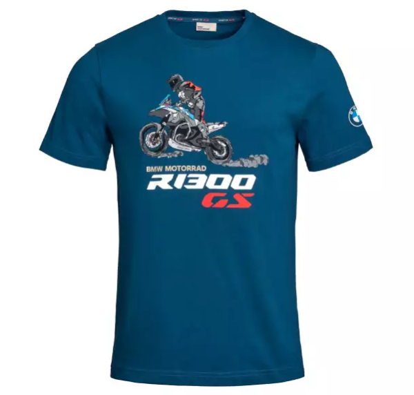 BMW Motorrad T-shirt R1300GS Herren Blau