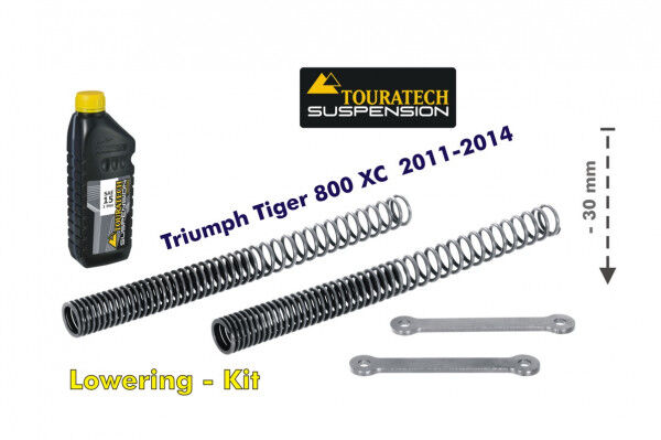 Tieferlegung um 30mm Triumph Tiger 800 2011-2014 Austauschfeder und Umlenkhebel