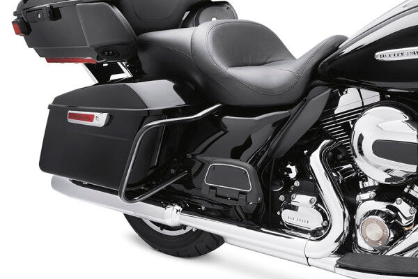 Harley Davidson Satteltaschen-Schutzbügel hinten - Schwarzglänzend 90200791