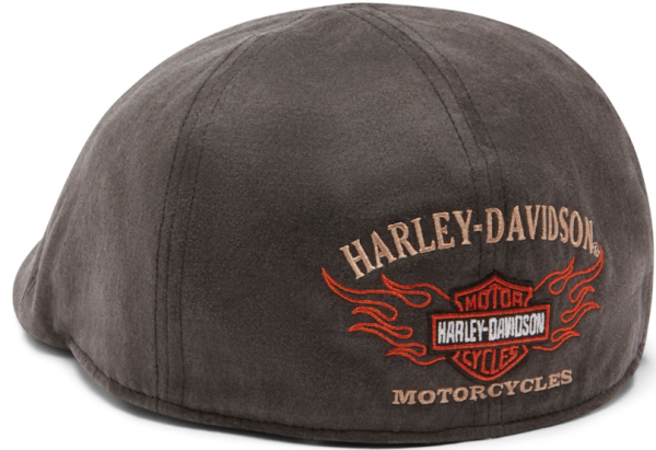 Harley Davidson Herren-Ivy-Cap mit Flammenmuster