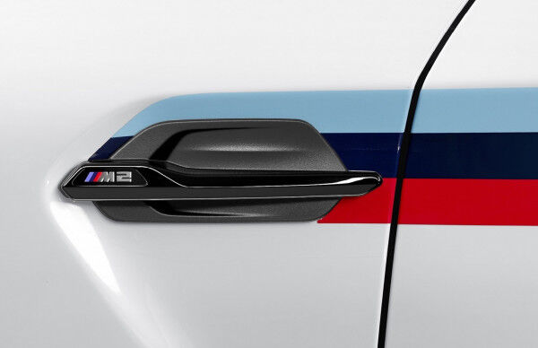 orig. BMW M Performance Zierstäbe Seitenwand hochglanz schwarz M2 F87 LCI