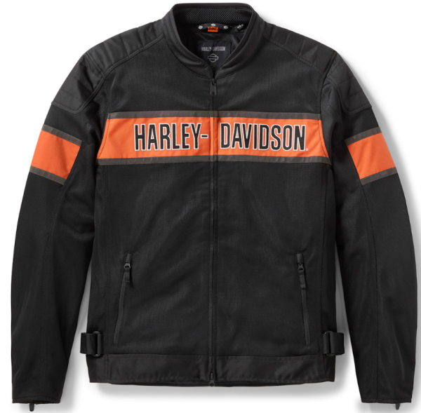 Harley Davidson Trenton Mesh-Motorradjacke für Herren Gr. 3XL