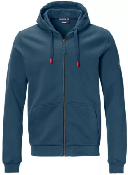 BMW Zip-Hoodie GS blau