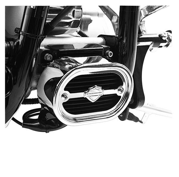 Harley Davidson Spannungsreglerabdeckung - Chrom 74597-01
