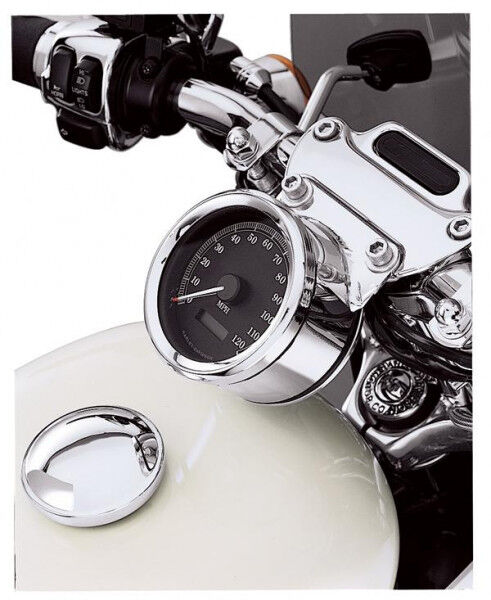 Harley Davidson Chrom-Instrumentenfassungen 74550-92T