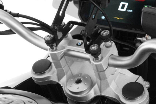 Wunderlich Lenkererhöhung ERGO für Modelle mit BMW Navi F 750 GS / F 800 GS - silber