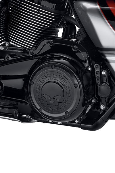 Harley-Davidson WILLIE G™ SKULL KOLLEKTION - SCHWARZ - DERBY DECKEL 25700740