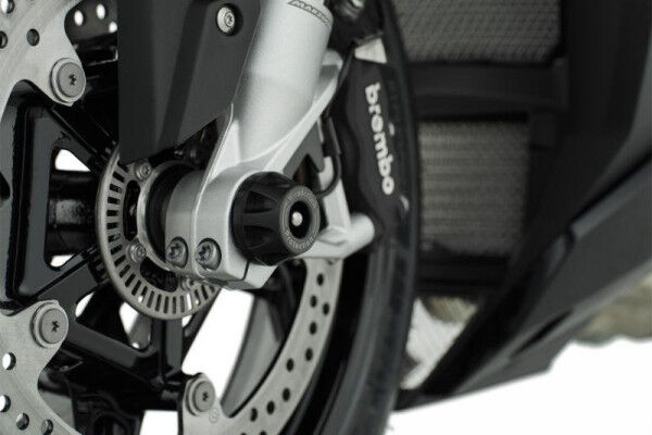 Wunderlich Achs-Schutzpads DOUBLESHOCK - vorne - schwarz