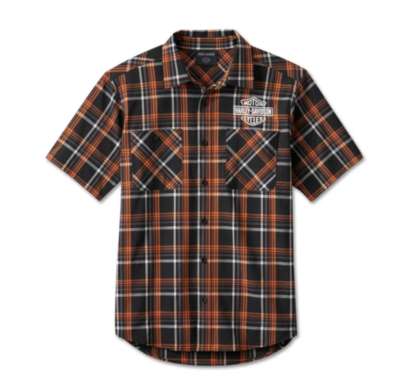 Harley Davidson Spirit of Freedom - Orange Plaid