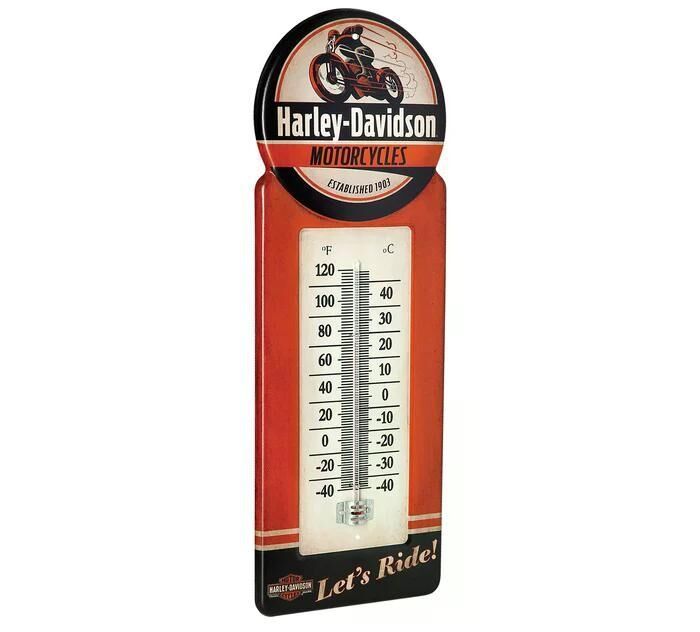 Motorrad Zubehör Harley Fork Lock Lock Thermometer For Harley Road King Motorcycle Black Dial Motorradschloss Mit Temperaturanzeige
