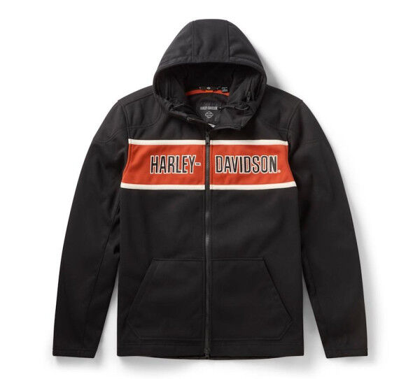 Harley Davidson Trenton Deflector 2.0 Fleecejacke mit Kapuze für Herren