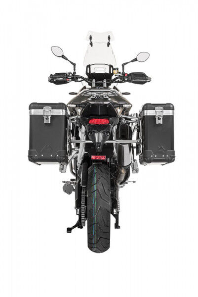 ZEGA Pro Koffersystem And-Black 31/38 Liter mit Edelstahlträger für Triumph Tiger 900