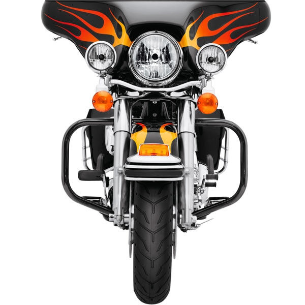 Harley Davidson Motorschutzbügel - Schwarzglänzend 49050-09A