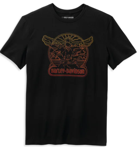 Harley Davidson Freedom Machine T-shirt für Herren 96562-22VM