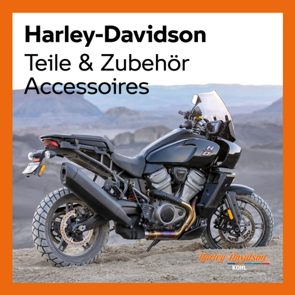 Harley Davidson Bremspedal Montage schwarz