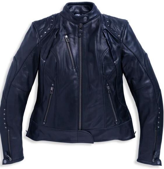 Harley Davidson Queen II Asphalt Jacket für Damen