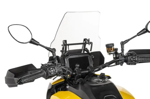 Touratech Windschildstabilisator mit GPS Haltestrebe für Harley-Davidson RA1250 Pan America