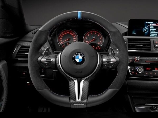 BMW M Performance Abdeckung Lenkrad Leder/Carbon für 5er, 6er, 8er