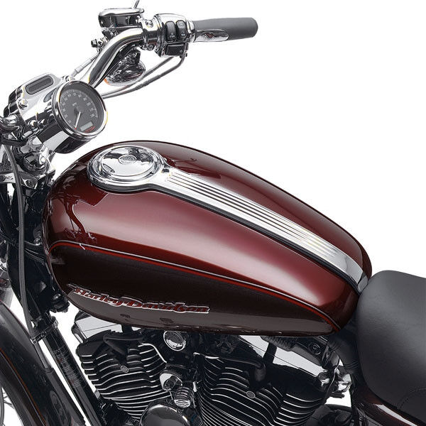 Harley Davidson Kraftstofftank-Zierblenden - Chrom 61653-04