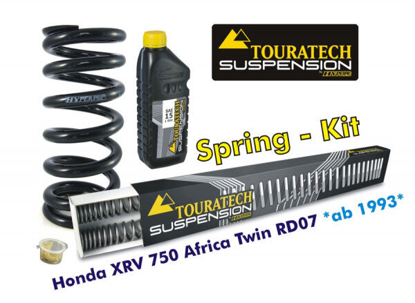 Progressive Federn für Gabel und Federbein für Honda XRV750 Africa Twin RD07 ab 1993 *Austauschfeder