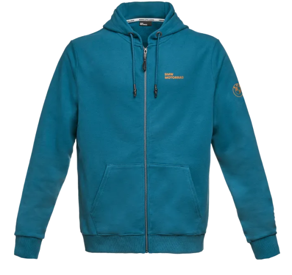 BMW Zip-Hoodie Make Life a Ride Herren Blau