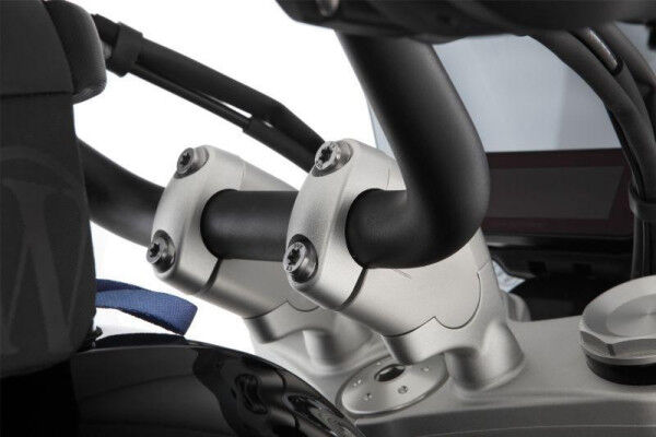 Wunderlich Lenkererhöhung ERGO+ R 12 (+R 12 nineT) - 41mm - silber