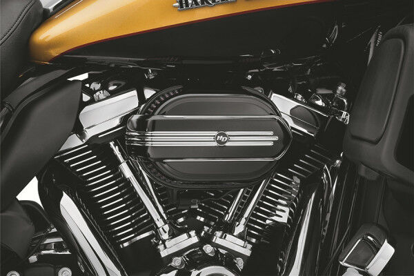 Harley Davidson Defiance Kollektion Ventilator Luftfilter-Zierblende - Milwaukee-Eight Motor 6130077