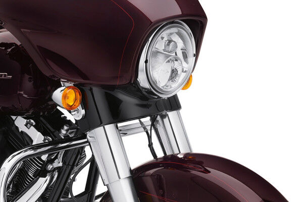 Harley Davidson Verkleidungsschürze - Schwarzglänzend 57100227