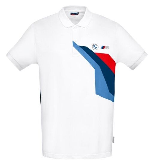 Motorrad Poloshirt Motorsport Herren weiß | BMW