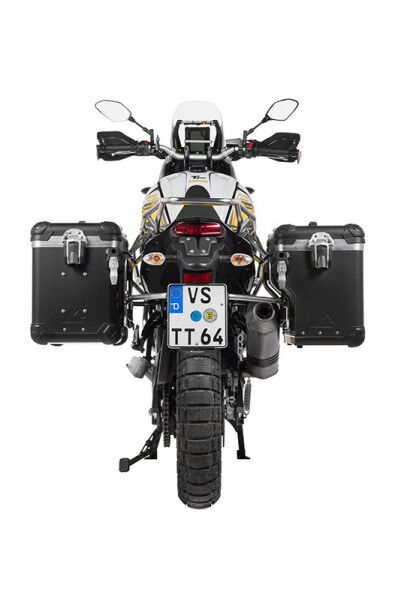 ZEGA Evo X Sondersystem And-Black 45/45 Liter mit Edelstahlträger für Yamaha Tenere 700