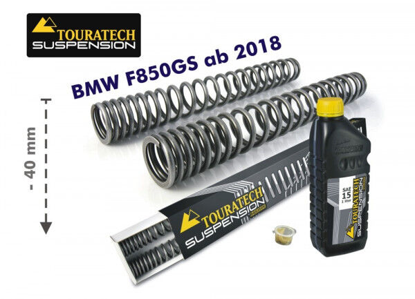 Progressive Gabelfedern für BMW F850GS/BMW F850GS Adventure ab 2018 Tieferlegung um -40mm