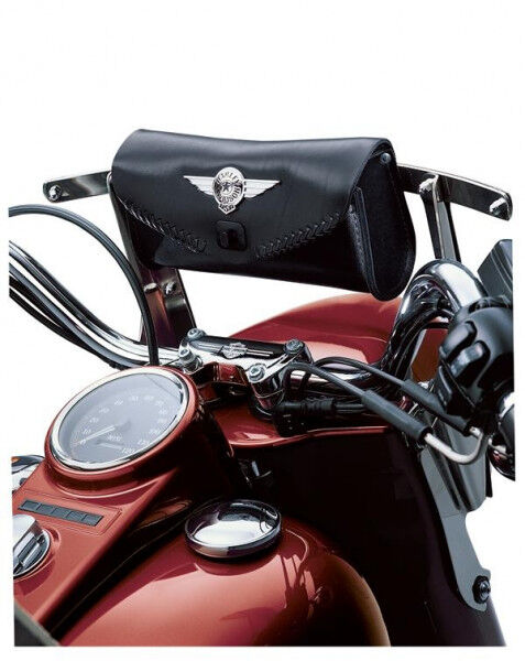 Harley Davidson Fat Boy® Windschutzscheiben-Tasche mit Druckguss-Concho 56626-99