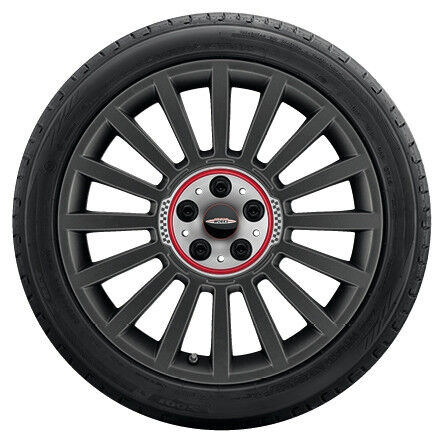 MINI Kompletträder JCW Rallye Spoke Orbitgrey matt glanzgedreht, Flow Forming JCW 536