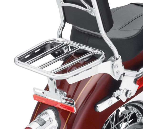 Harley Davidson Sport Gepäckträger für HoldFast Sissy Bar Bügel – Chrom