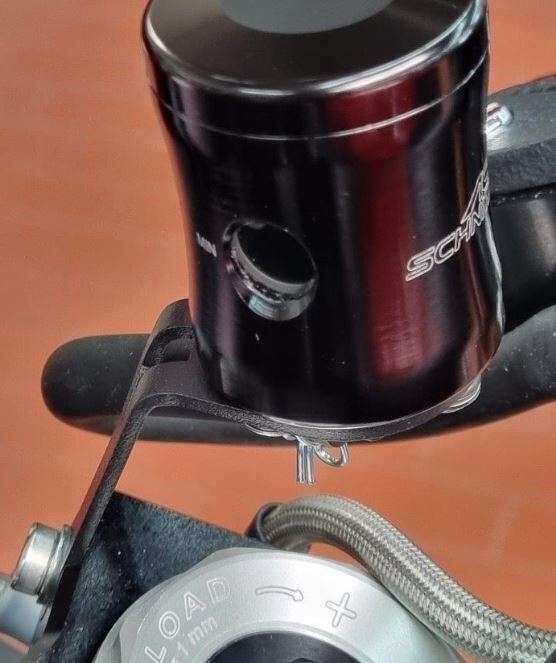 VACSAX Bremsflüssigkeitsdeckel + Socke Für BMW S1000RR (2008–2023) – CNC-Aluminium, Schwarz
