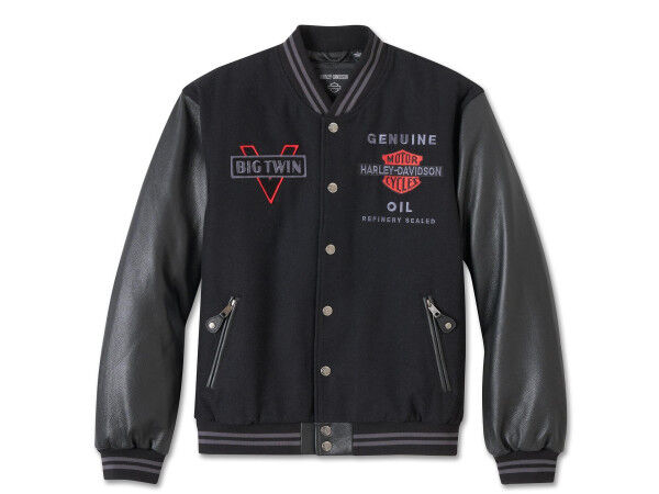Harley Davidson Lederjacke "V-Twin Varsity"