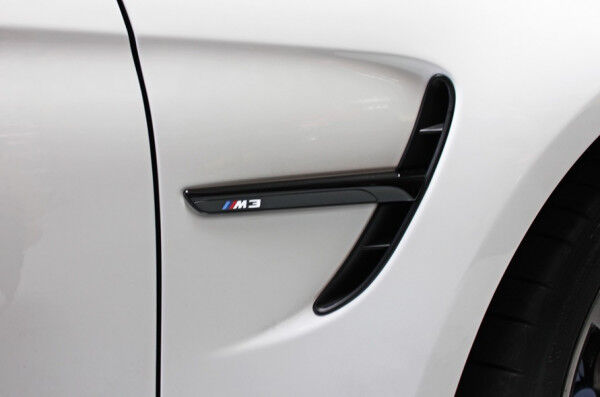orig. BMW M Performance Zierstab Seitenwand hochglanz schwarz rechts M3 F80 LCI