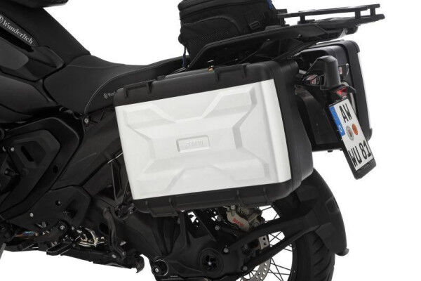 Wunderlich Adaptersatz Variokoffer R 1250 GS u.a. auf R 1300 GS - schwarz