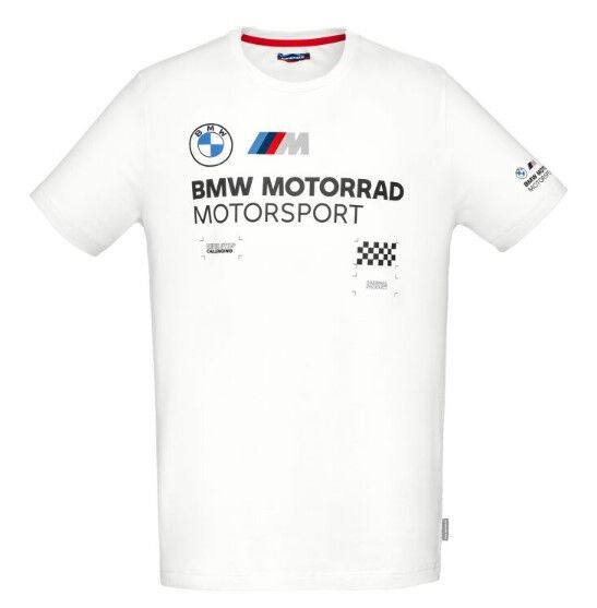 BMW T-Shirt M Motorsport Herren weiß
