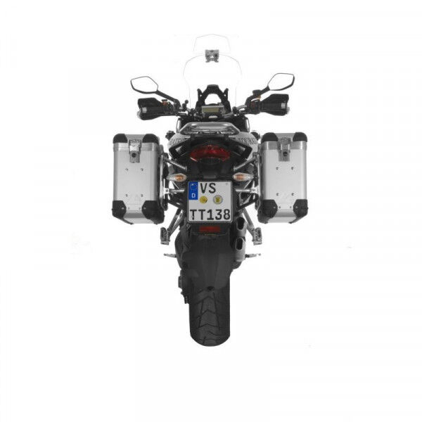 ZEGA Pro2 Koffersystem And-S mit Edelstahlträger für Ducati Multistrada 1200 -'14