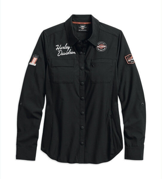 Harley-Davidson Performance Fast Dry Vented Classic Shirt 99076-18VW