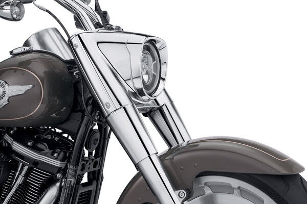 Harley-Davidson TAUCHROHRABDECKUNGEN OBEN - CHROM - CHROM 45800133