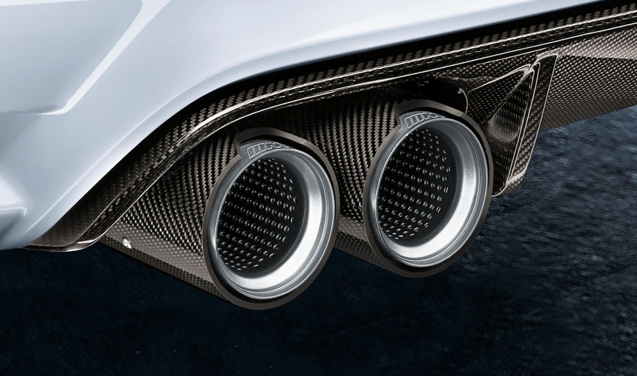 Carbon matt Auspuffblenden Endrohre für BMW Fx 1er 2er 3er 4er
