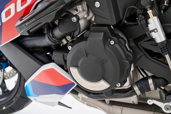 Wunderlich Motorschutzcover Set für Kupplung und Lichtmaschine - schwarz